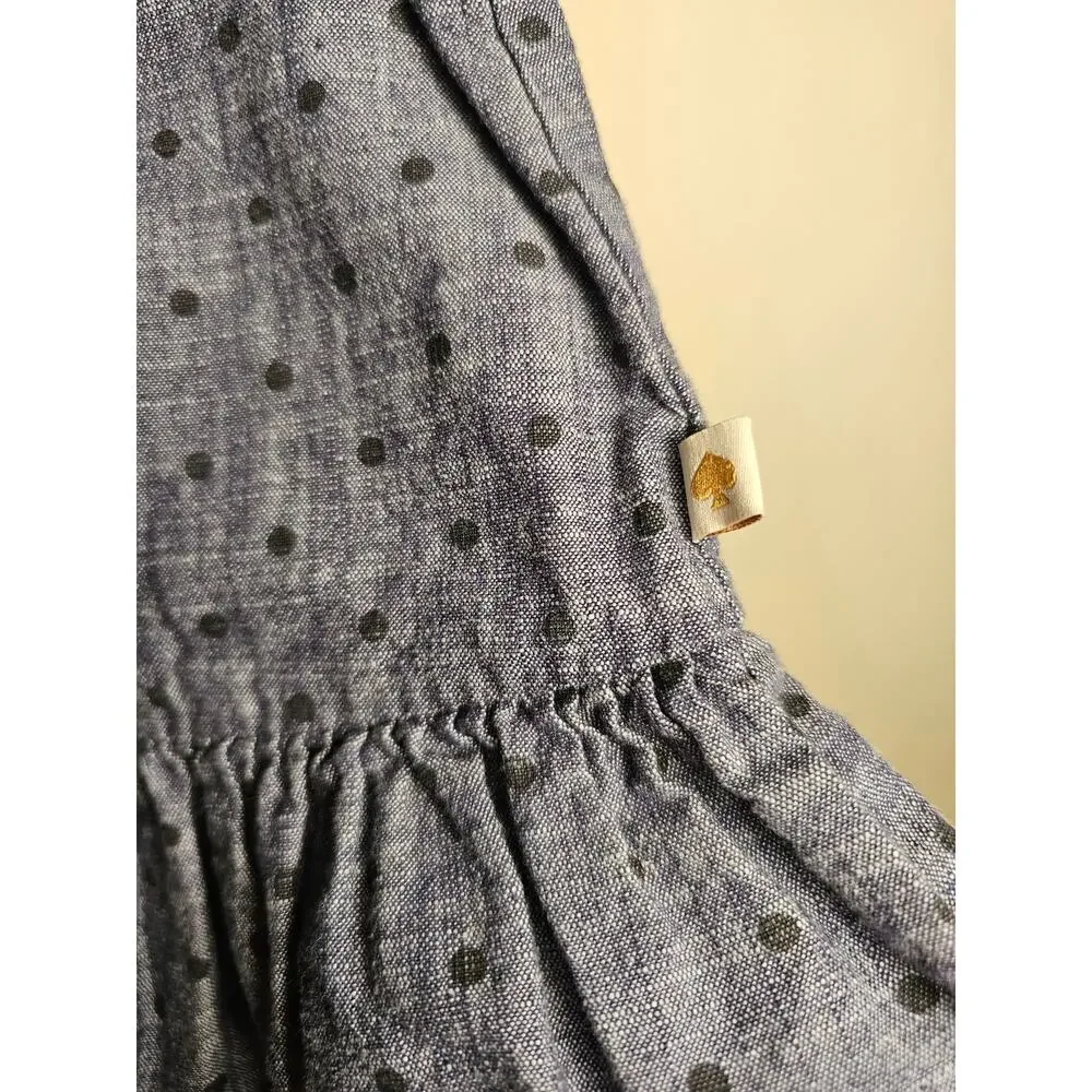 Kate Spade 100% Cotton Chambray Toddler Dress